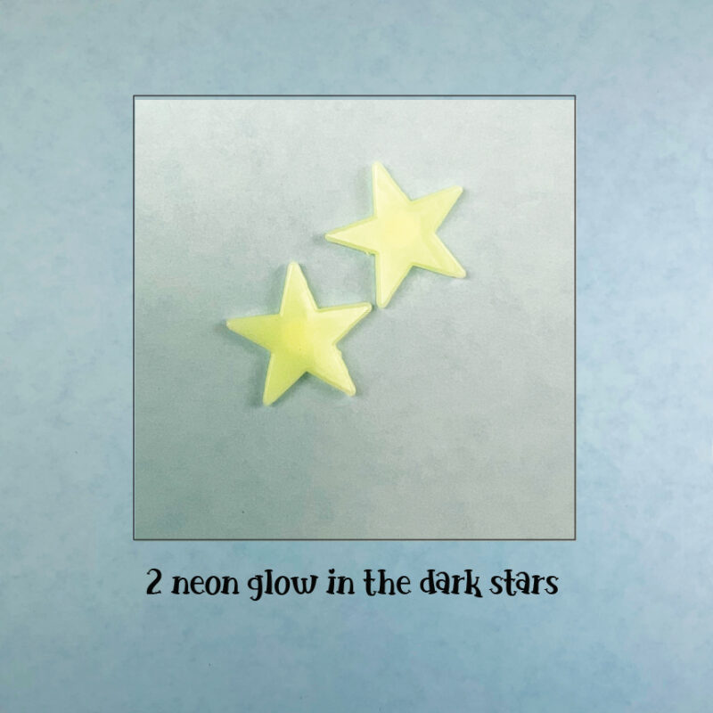 Keepsake neon glow in the dark stars